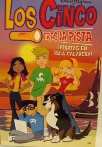 Portada del libro de LOS CINCO TRAS LA PISTA