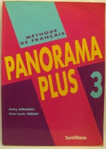 Portada del libro de MÈTHODE DE FRANçAISE. PANORAMA DE LA LANGUE FRANçAISE. 3