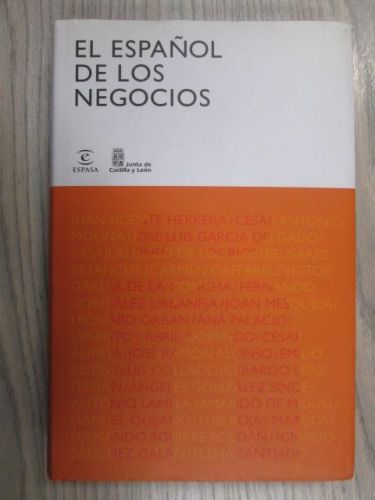 Portada del libro de EL ESPAÑOL DE LOS NEGOCIOS.