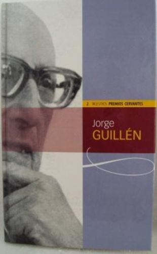 Portada del libro de JORGE GUILLÉN. Nuestros premios Cervantes