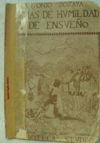 Portada del libro de POEMAS DE HUMILDAD Y DE ENSUEÑO