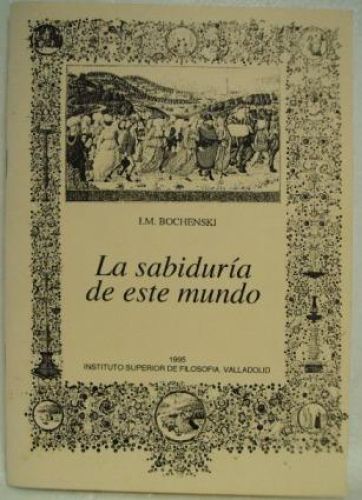 Portada del libro de LA SABIDURÍA DE ESTE MUNDO