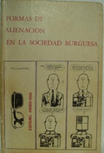 Portada del libro de FORMAS DE ALIENACIÓN EN LA SOCIEDAD BURGUESA