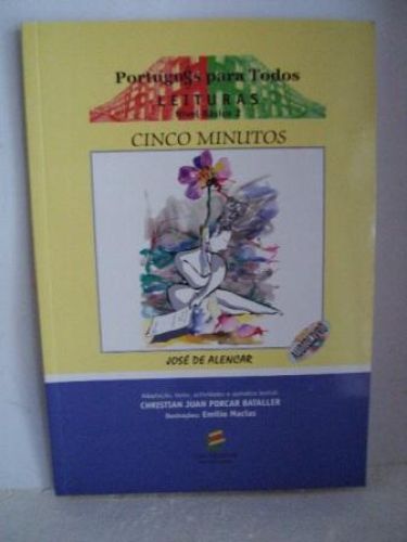 Portada del libro de CINCO MINUTOS. PORTUGUÊS PARA TODOS. LEITURAS.