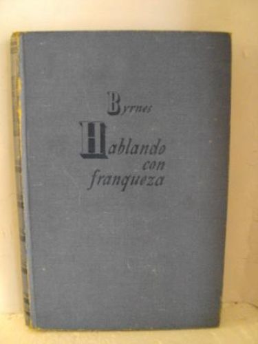 Portada del libro de HABLANDO CON FRANQUEZA