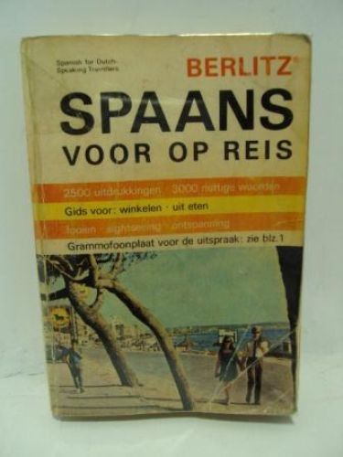 Portada del libro de SPAANS VOOR OP REIS