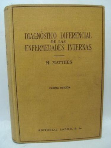 Portada del libro de DIAGNÓSTICO DIFERENCIAL DE LAS ENFERMEDADES INTERNAS