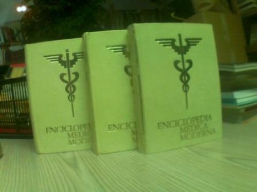 Portada del libro de ENCICLOPEDIA MÉDICA MODERNA. 3 TOMOS.