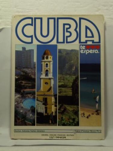 Portada del libro de CUBA TE ESPERA