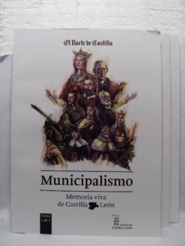 Portada del libro de MUNICIPALISMO. TRES VOLÚMUNES