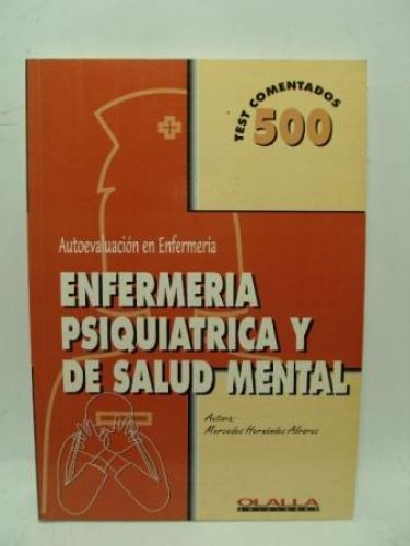 Portada del libro de ENFERMERÍA PSIQUIATRICA Y DE SALUD MENTAL. 500 TEST