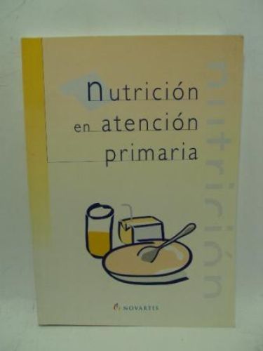 Portada del libro de NUTRICIÓN EN ATENCIÓN PRIMARIA