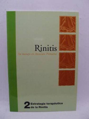 Portada del libro de RINITIS, su manejo en ateción primaria.