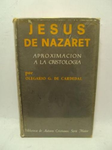 Portada del libro de JESÚS DE NAZARET. APROXIMACIÓN A LA CRISTOLOGÍA