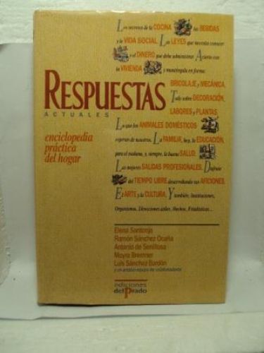 Portada del libro de RESPUESTAS ACTUALES. Enciclopedia práctica del hogar