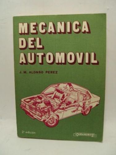 Portada del libro de MECÁNICA DEL AUTOMOVIL