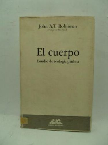 Portada del libro de EL CUERPO, Estudio de teología paulina
