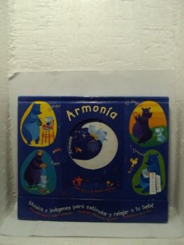Portada del libro de ARMONÍA, música e imagenes para estimular y relajar a tu bebé