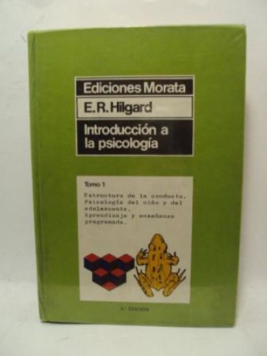 Portada del libro de INTRODUCCIÓN A LA PSICOLOGÍA