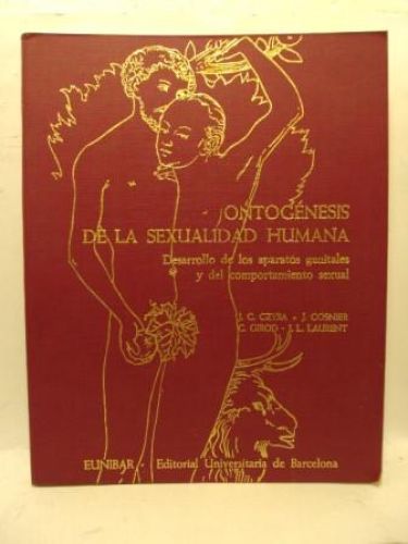 Portada del libro de ONTOGÉNESIS DE LA SEXUALIDAD HUMANA. Desarrollo de los aparatos genitales y del comportamiento sexual
