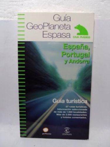 Portada del libro de GUÍA GEOPLANETA ESPASA. ESPAÑA, PORTUGAL Y ANDORRA