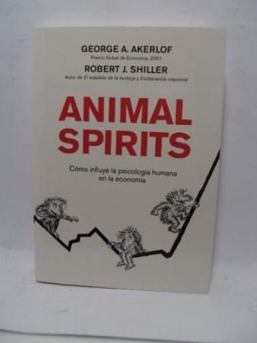 Portada del libro de ANOMAL SPIRITS. Cómo influye la psicología en la economía