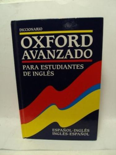 Portada del libro de OXFORD AVANZADO, Diccionario para estudiantes de inglés