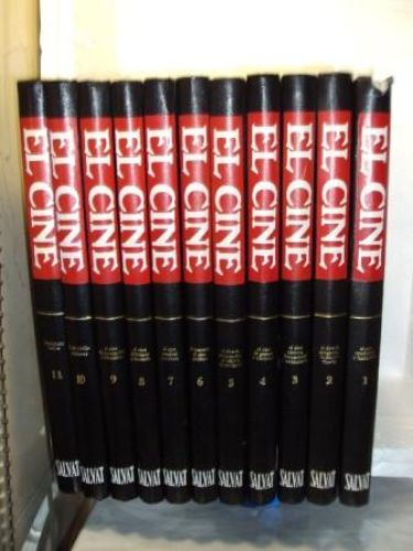 Portada del libro de EL CINE. Enciclopedia Salvat del 7º arte. 11 volumenes