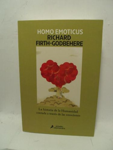 Portada del libro de HOMO EMOTICUS, La historia de la humanidad contada a través de las emociones