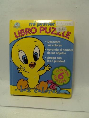 Portada del libro de MI PRIMER LIBRO PUZZLE, LOS COLORES