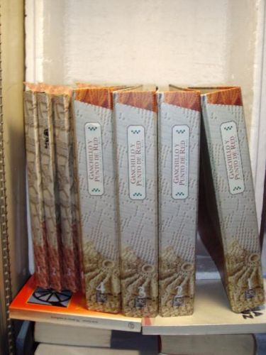 Portada del libro de GANCHILLO Y PUNTO DE RED. Nuevas ideas de hogar y moda.