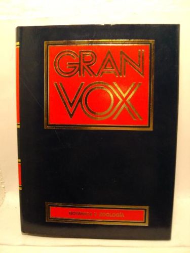 Portada del libro de GRAN VOX, BOTÁNICA Y ZOOLOGÍA