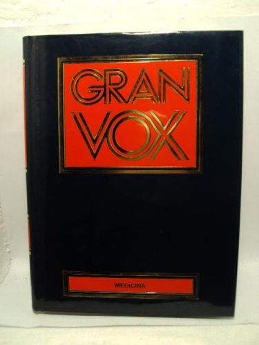 Portada del libro de GRAN VOX, MEDICINA