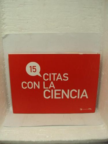 Portada del libro de 15 CITAS CON LA CIENCIA
