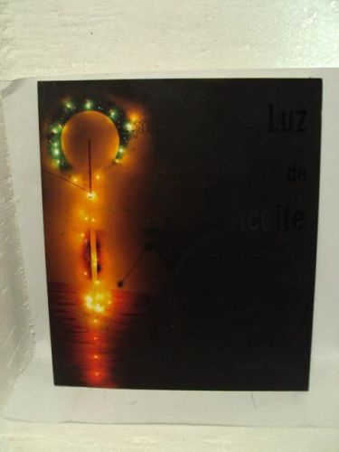 Portada del libro de LUZ DE ACEITE