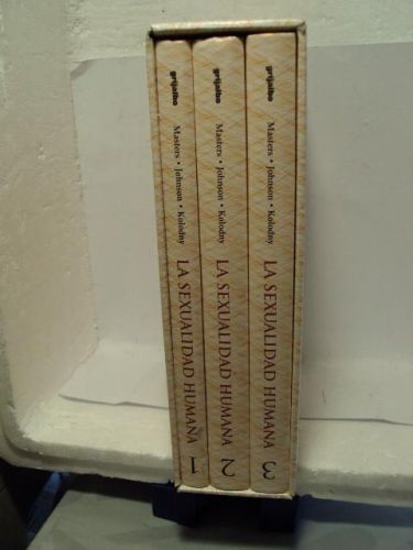 Portada del libro de LA SEXUALIDAD HUMANA. TRES VOLÚMENES