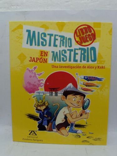 Portada del libro de MISTERIO MISTRERIO EN JAPÓN. UNA INVESTIGACIÓN DE ALEX Y KAKI