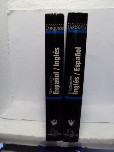 Portada del libro de .DICCIONARIO ESPAÑOL/INGLÉS, INGLÉS/ESPAÑOL, Dos tomos. Biblioteca de consulta Larousse