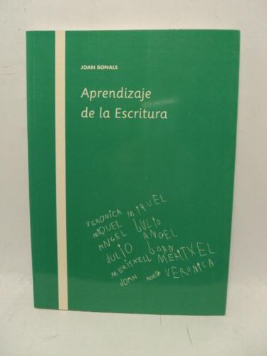 Portada del libro de APRENDIZAJE DE LA ESCRITURA