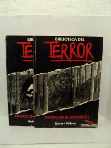 Portada del libro de PÁNICO EN EL BOSQUE VOLÚMENES I Y II