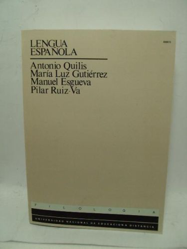 Portada del libro de LENGUA ESPAÑOLA