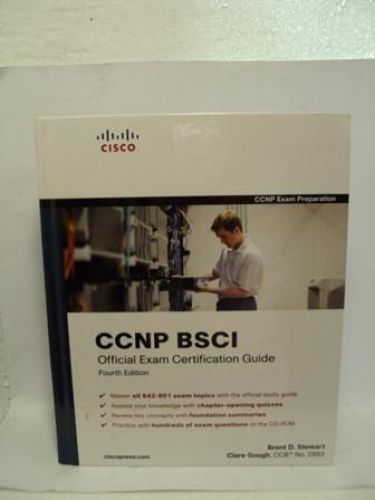 Portada del libro de CCNP BSCI OFFICIAL EXAM CERTIFICATION GUIDE. Fourth Edition