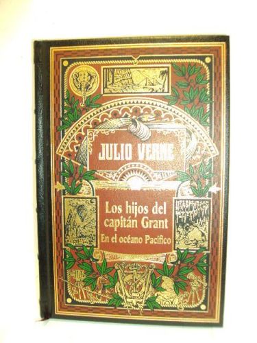 Portada del libro de LOS HIJOS DEL CAPITÁN GRANT. En el Océano Pacífico