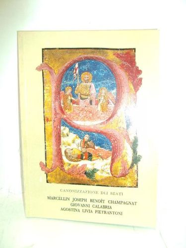 Portada del libro de MARCELLIN JOSEPH BENOÎT CHAMPAGNAT. GIOVANNI CALABRIA. AGOSTINA LIVIA PIETRANTONI