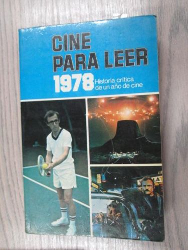Portada del libro de CINE PARA LEER. 1978 Historia crítica de un año de cine