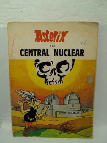 Portada del libro de ASTERIX Y LA CENTRAL NUCLEAR