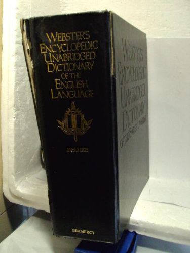 Portada del libro de WEBSTER'S ENCYCLOPEDIC UNABRIDGED DICTIONARY OF THE ENGLISH LANGUAGE