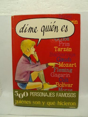 Portada del libro de DIME QUIÉN ES