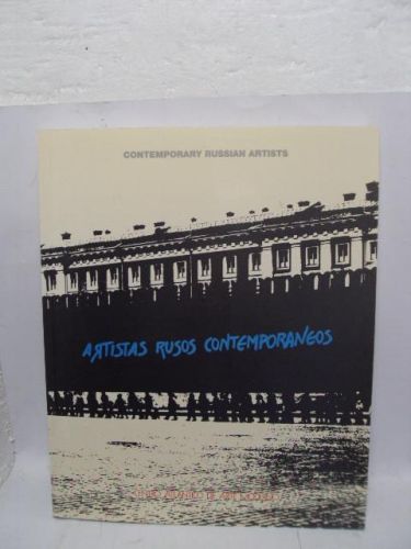 Portada del libro de CONTEMPORARY RUSSIAN ARTISTS. ARTISTAS RUSOS CONTEMPORÁNEOS