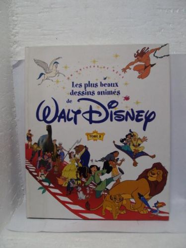 Portada del libro de WALT DISNEY, Les plus beaux dessins animés. Tomo 2